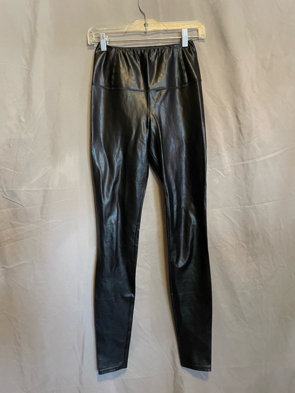 Wilfred Free Black Faux Leather Skinny Pants Aritzia